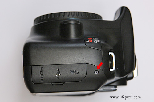 Canon DRebel T3 1100D Infrared DIY Conversion Tutorial Step 4