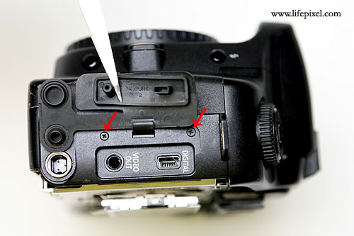 Canon 10D Infrared DIY Tutorial Step 7