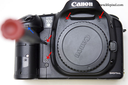Canon 10D Infrared DIY Tutorial Step 8