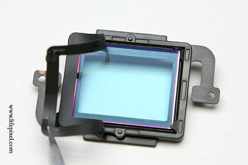 Canon Rebel XT 350D Infrared DIY Tutorial Step 22