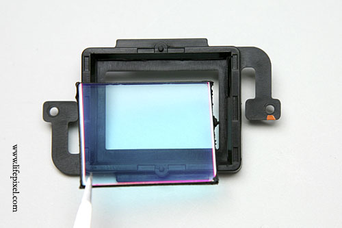 Canon Rebel XT 350D Infrared DIY Tutorial Step 24