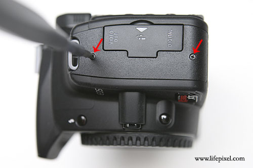 Canon Rebel XT 350D Infrared DIY Tutorial Step 3