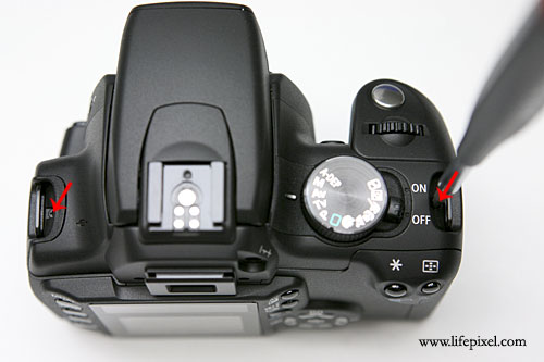 Canon Rebel XT 350D Infrared DIY Tutorial Step 5