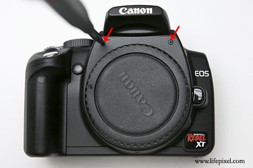 Canon Rebel XT 350D Infrared DIY Tutorial Step 6