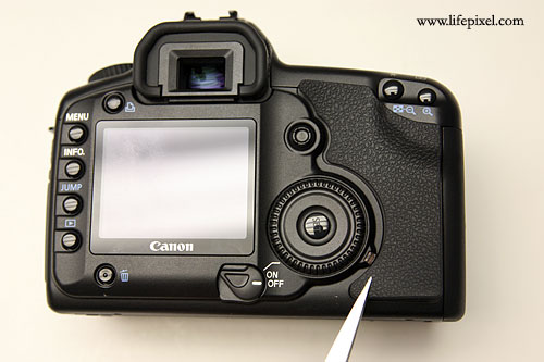 Canon 5D Infrared DIY Tutorial Step 1