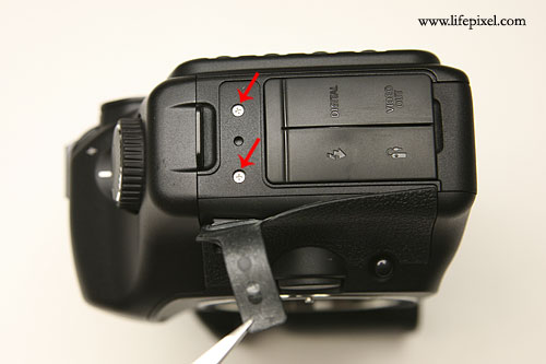 Canon 5D Infrared DIY Tutorial Step 5