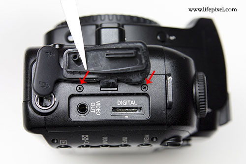 Canon D60 Infrared DIY Tutorial Step 8