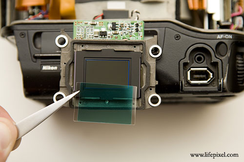 Nikon infrared D1 DIY tutorial step 12