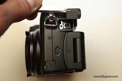 Nikon coolpix 5400 infrared DIY tutorial step 3
