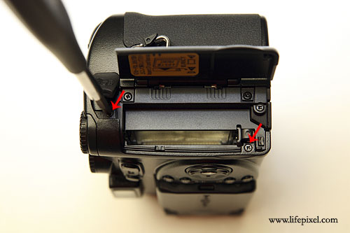 Nikon coolpix 5400 infrared DIY tutorial step 5