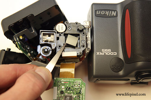Nikon coolpix 995 infrared DIY tutorial step 13