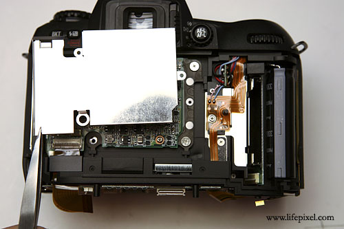 Nikon infrared D100 DIY tutorial step 11
