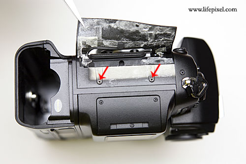 Nikon infrared D1x DIY tutorial step 1