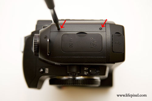 Nikon infrared D70 DIY tutorial step 4