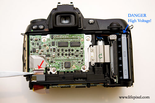 Nikon infrared D70 DIY tutorial step 7