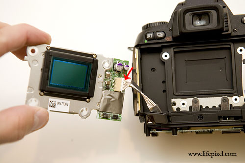 Nikon infrared D70 DIY tutorial step 9
