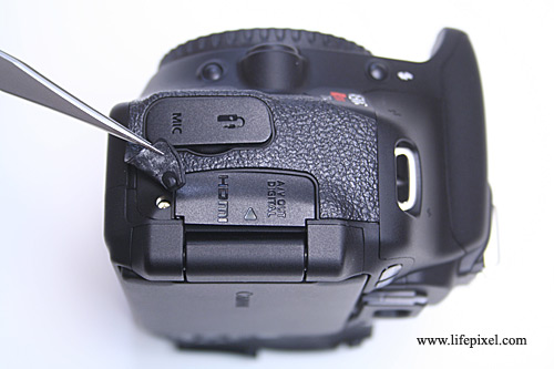  Canon DRebel T3i (600D) Infrared DIY Conversion Tutorial Step 3