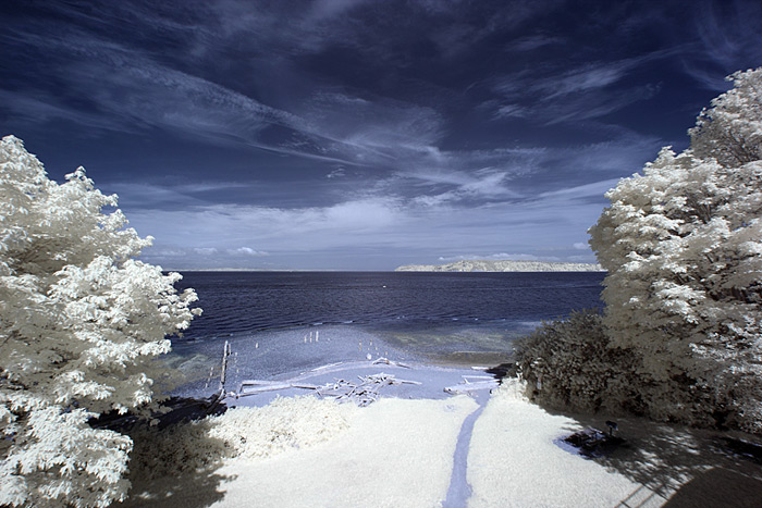 Enhanced-Color-IR-Filter-chanel-swap Enhanced Color IR Filter Image Red to blue sky Photoshop adjusted