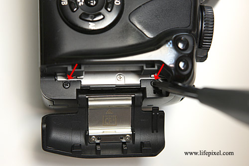 Canon DRebel XTi (400D) infrared conversion tutorial step 7