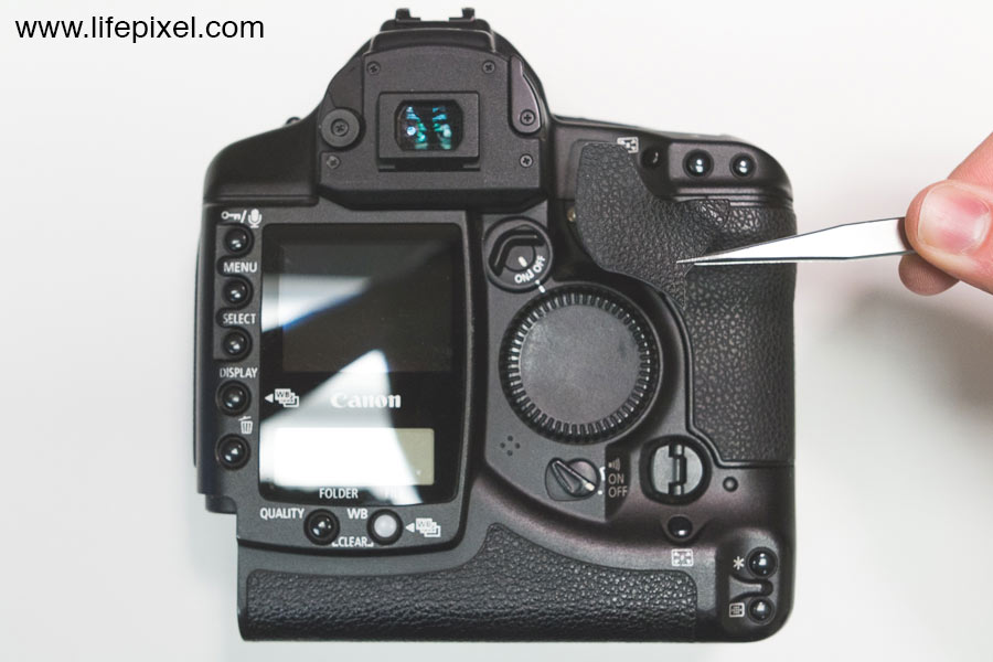 Canon 1D Infrared DIY Conversion Tutorial Step 1