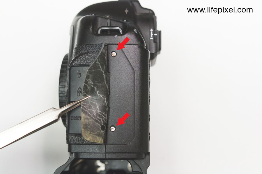 Canon 1D Infrared DIY Conversion Tutorial Step 5