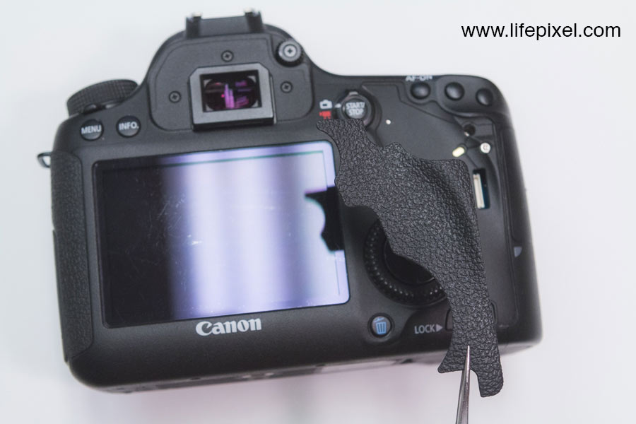 Canon 6D infrared DIY tutorial step 1