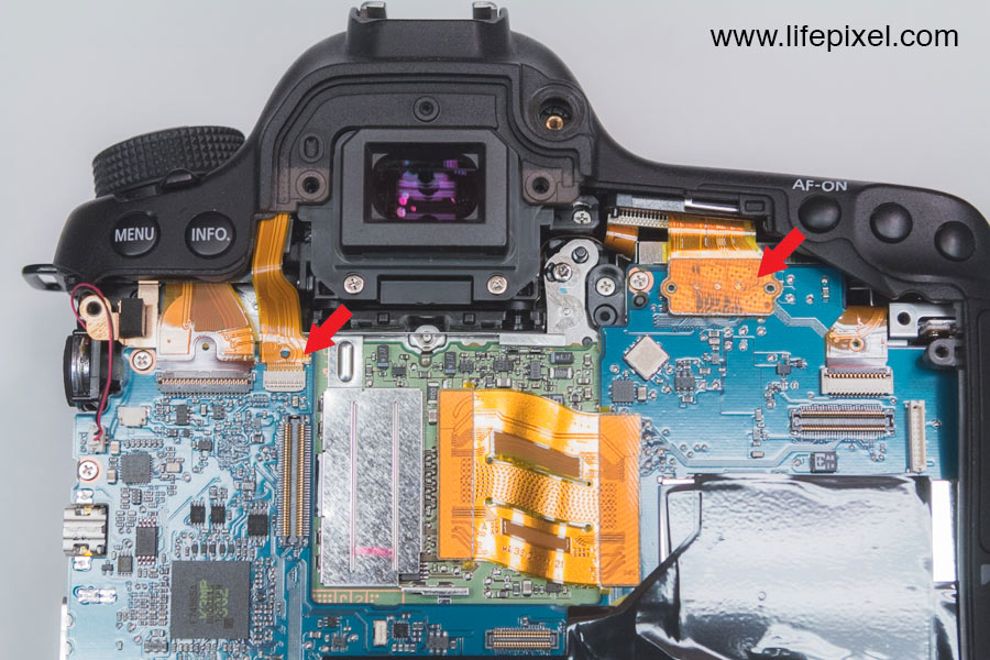 Canon 6D infrared DIY tutorial step 16