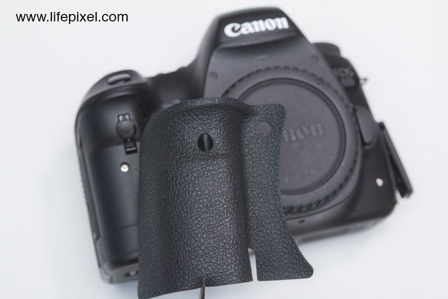 Canon 6D infrared DIY tutorial step 5