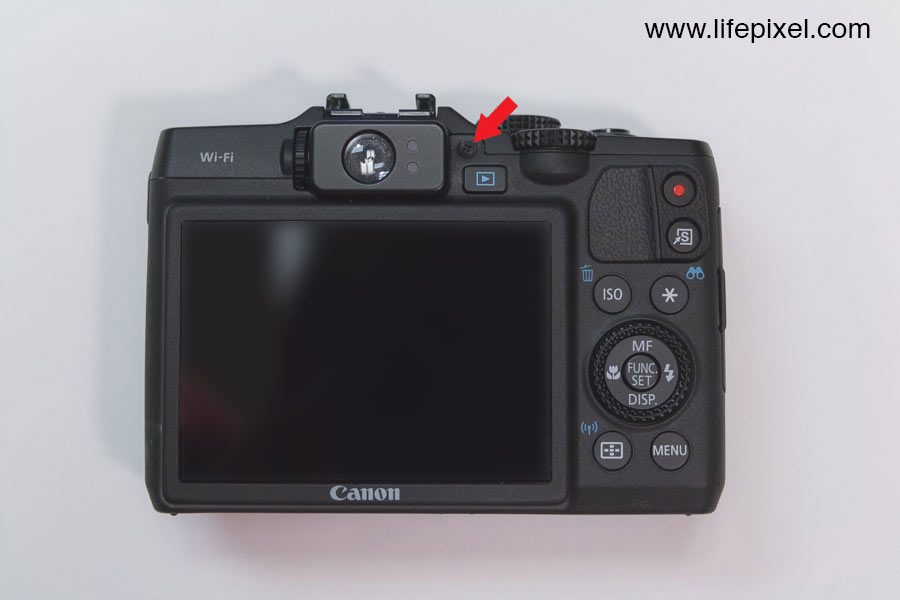 Canon G16 infrared DIY tutorial step 1