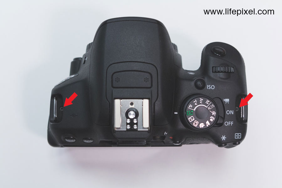 Canon T5i infrared DIY tutorial step 5