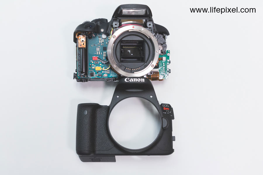 Canon T5i infrared DIY tutorial step 9