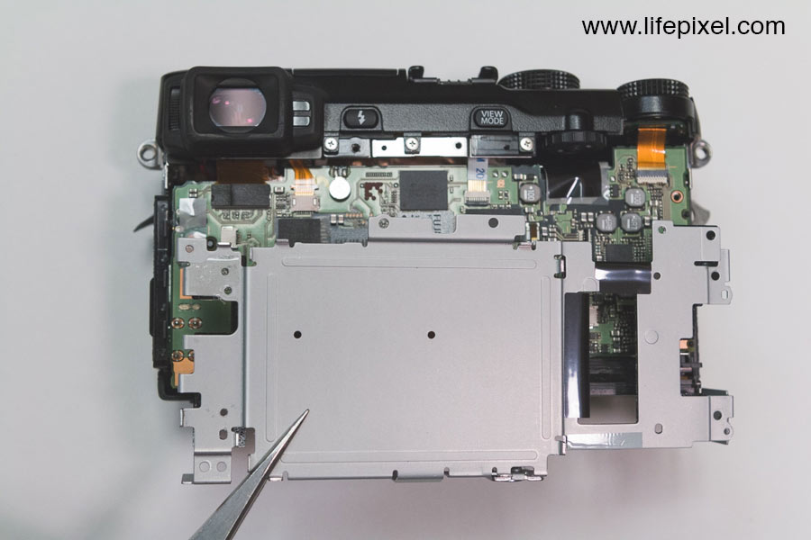 Fujifilm X-E1 infrared DIY tutorial step 14