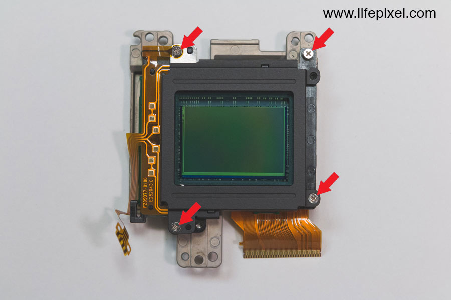 Fujifilm X-E1 infrared DIY tutorial step 19
