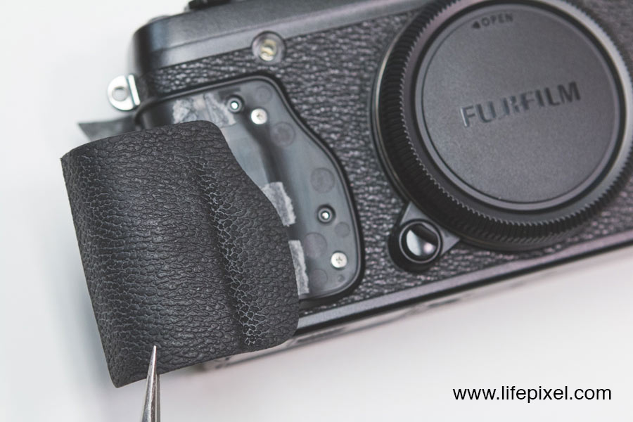 Fujifilm X-E1 infrared DIY tutorial step 5