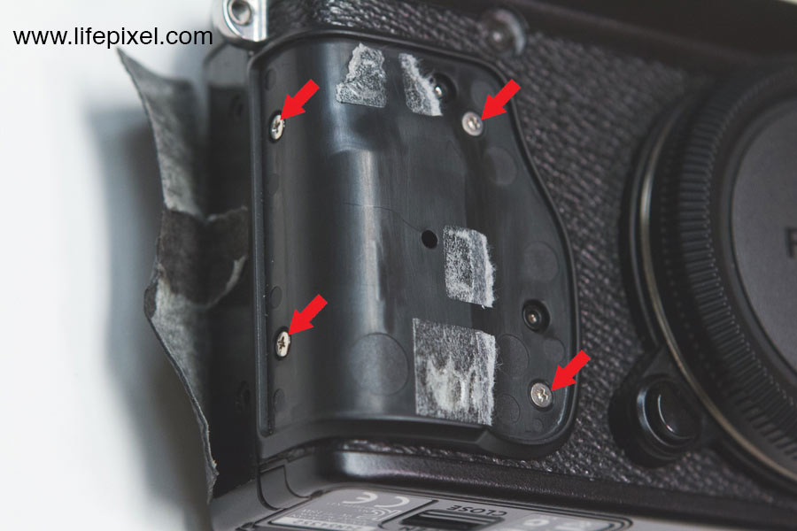 Fujifilm X-E1 infrared DIY tutorial step 6