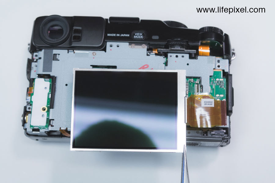 Fujifilm X-Pro1 infrared DIY tutorial step 11