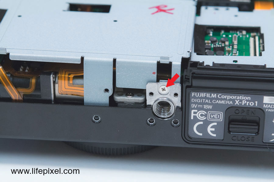 Fujifilm X-Pro1 infrared DIY tutorial step 13