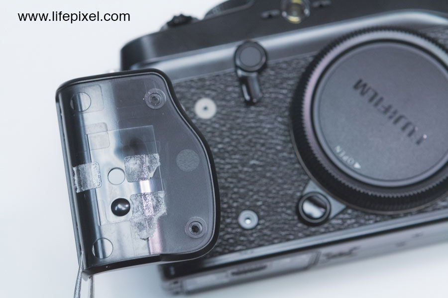 Fujifilm X-Pro1 infrared DIY tutorial step 6