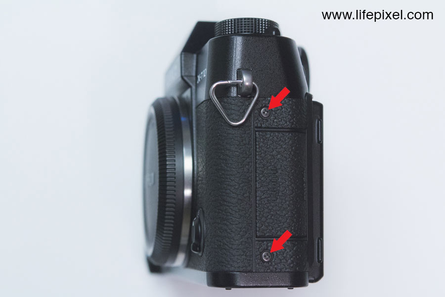 Fujifilm X-T10 infrared DIY tutorial step 1