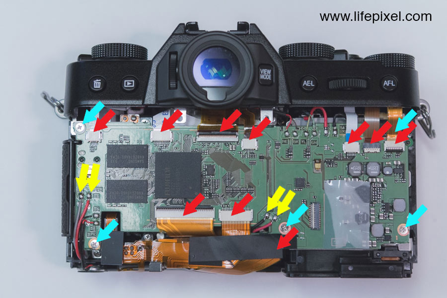 Fujifilm X-T10 infrared DIY tutorial step 7