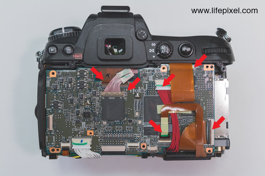 Nikon D300 infrared DIY tutorial step 9