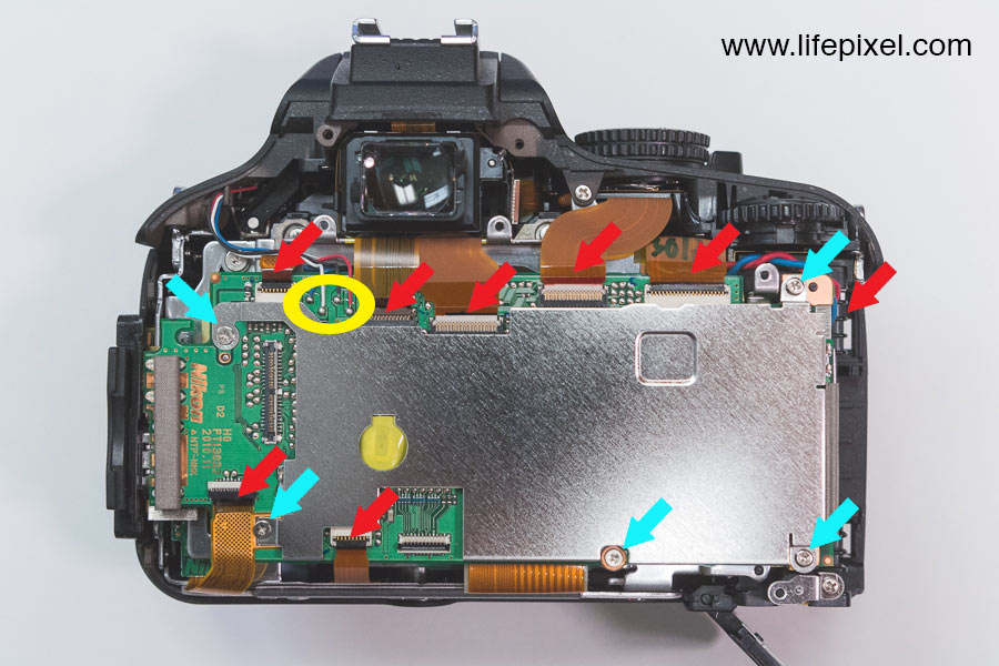 Nikon D5100 infrared DIY tutorial step 10