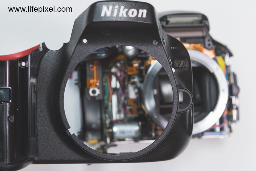 Nikon D5100 infrared DIY tutorial step 13