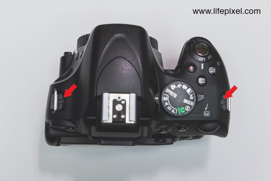Nikon D5100 infrared DIY tutorial step 5