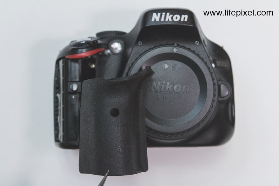 Nikon D5100 infrared DIY tutorial step 6