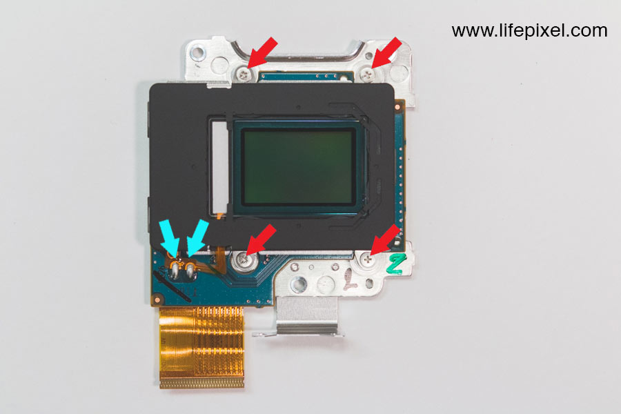 Nikon D5200 infrared DIY tutorial step 12