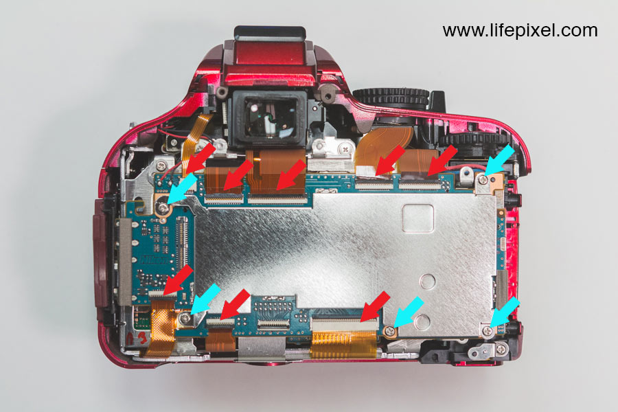 Nikon D5200 infrared DIY tutorial step 7