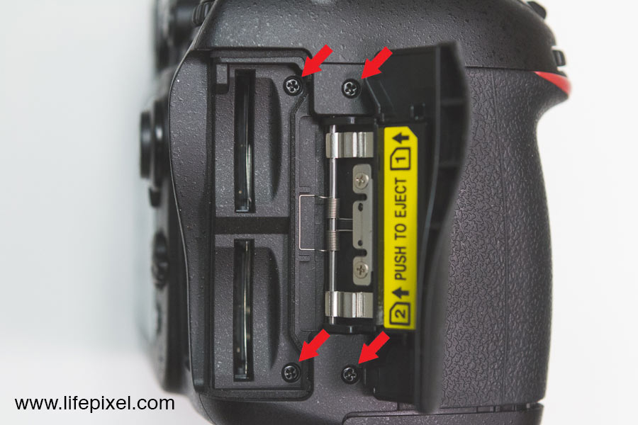 Nikon D610 Infrared DIY Conversion Tutorial Step 4