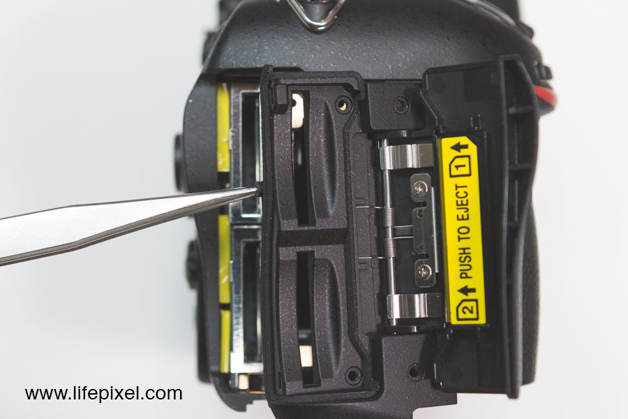 Nikon D610 Infrared DIY Conversion Tutorial Step 7