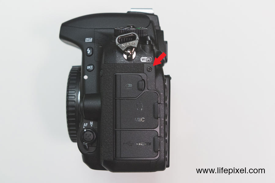 Nikon D750 infrared DIY tutorial step 8